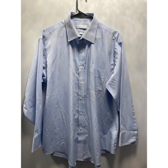 Geoffrey Beene  wrinkle free  size 17 1/2  men shirt - Picture 2 of 6